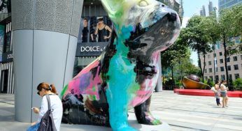 シンガポールの“渋谷ハチ公”前